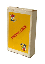 Vintage Sealed Viking Line Steamship Playing Cards, Finland, Scandinavian Design picture