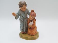 RARE VTG Fontanini Nativity Figure ADAH & JASON Made in Italy # 201 picture