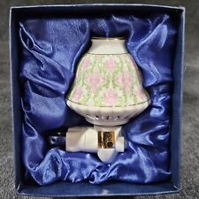 Sorelle Fine Porcelain Pink & White with Pink Flower Nightlight in Box picture