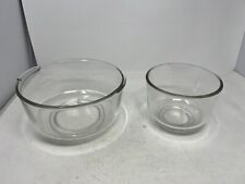 Model 5500-08A Oster Replacement Large/Small Glass Bowls set two/2 picture