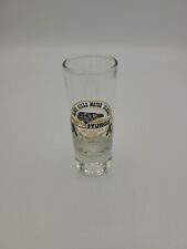 Sturgis 1998 logo 58th motorcycle bike Rally tall 2oz shooter Shot Glass  picture