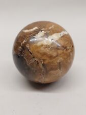 Petrified Wood Large Approx. 90mm / 1311 Gram Sphere for Home or Office Decor. picture