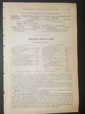  Original 1898 railroad report WISCONSIN CENTRAL LINES  Manitowoc Steam Ferry picture