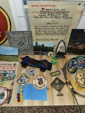 1958-59 Boy Scout Collection: Vintage Patches, Books, Gear & More picture