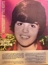 1971 Vintage Illustration Donny Osmond Sweetheart of the Month picture