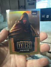 2023 Topps Star Wars Finest Tales of the Jedi Gold Refractor Inquisitor 34/50 picture