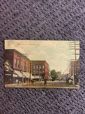 Seneca Street Weedsport New York Ny RPPC or Collotype c1911 Postcard Color picture