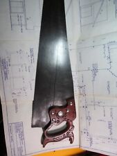 Vintage DisstonD-12  SAW 8 PPI  26 Inch Blade ...Sharpened picture