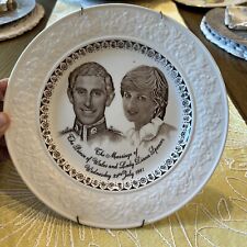 Prince Charles And Lady Diana 1981 Royal Wedding Collectors Plate picture