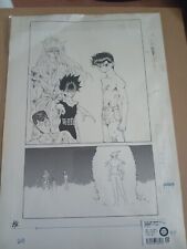 New Togashi Yoshihiro Exhibition YuYu Hakusho  Manga Manuscript Print set of 2 picture