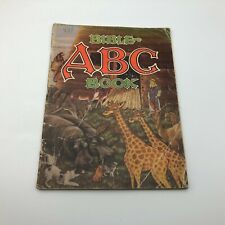 1937 Bible ABC Book Illustrated Children's Antique Vintage Rough Bad AS IS C8 picture