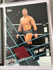 wwe topps 2011 RINGSIDE RELICS authentic ring skirt relic THE MIZ picture
