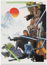 2012 Star Wars Galaxy 7 Jedi A La Kurosawa Randy Martinez Art Base Card #52 NM picture