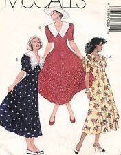  1990s Vintage McCall's Misses'  Dress Pattern 6382 Size 6-10 UNCUT picture