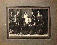 1920s Nostalgic picture Group Handsome Men Women Students Vintage Photo picture