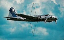 Vintage Postcard USAAF Boeing B-17G Flying Fortress 