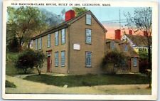 Postcard - Old Hancock-Clark House, Lexington, Massachusetts, USA picture