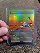 Wasteland (Borderless FOIL) Fallout - MTG - Rare picture