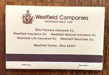 Matchbook Westfield Kelly Reed Agency Insurance Store Wilbeth Akron Ohio #0115 picture