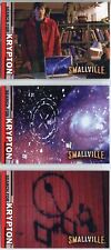 Smallville Season 2 Complete Search For Krypton Chase Card Set BL1-3 picture
