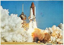 NASA Space Shuttle Cape Kennedy Canaveral Florida 1980’s Postcard Posted picture
