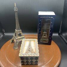 Paris France Eiffel Tower And Jewelry Box Lot picture