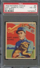 1934 NATIONAL CHICLE SKY BIRDS R136 #5 J.N. HALL PSA 4 *DS15244 picture