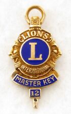 Lions Club 10K Master Key 12 - fob/pin picture