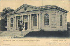 Rockville,CT The George Maxwell Memorial Library Tuck Tolland County Postcard picture