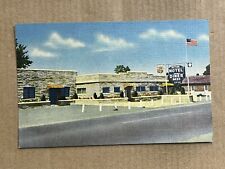 Postcard Williamsport MD Maryland Wayside Motel & Diner Vintage Roadside PC picture