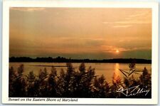 Postcard - Sunset on the Eastern Shore of Maryland picture