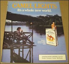 1986 Camel Lights Cigarettes Print Ad Advertisement Vintage 10