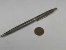 Vintage Parker 75 Cisele Sterling Silver & Gold Colored Trim Ballpoint Pen picture