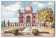 c1910's Delhi Safdar Jang's Tomb India Oilette Tuck's Unposted Antique Postcard picture