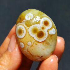 HOT36g Natural Gobi agate eye Agate Crystal China Mongolia 55A62+ picture