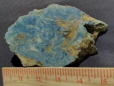 Vonsen Blue Jade Rare Fine Extra Thick Big Slab- 324 Grams 11.5 Oz's Petaluma CA picture