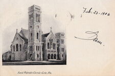 Postcard Saint Patrick's Church Erie PA 1906 picture