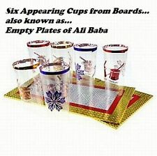 6 APPEARING CUPS FROM BOARDS aka EMPTY PLATES OF ALI BABA MAGIC TRICK picture