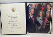 1997 President Bill Clinton Inauguration Invitation & Al Gore picture