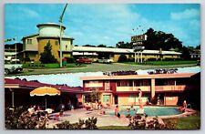 Castle Motel, 1125 North 11th, Beaumont , TX,  chrome Unposted Postcard picture