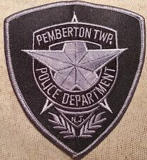 NJ Pemberton Twp. New Jersey Police Patch picture
