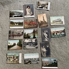 Vintage European postcards lot picture