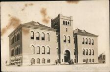 1914 RPPC Newman Grove,NE High School Madison,Platte County Nebraska Postcard picture
