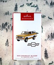 2023 Hallmark Christmas Ornament 1973 Chevrolet Blazer #29 All American Trucks picture