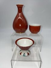 Japanese Saki Set Porcelain Signed  picture