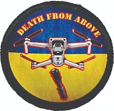 Death From Above Ukrainian Drone Pilot Ukraine Morale Patch  MILITARY Tactical picture