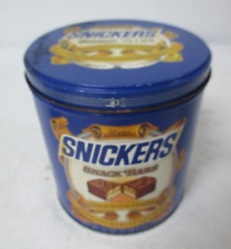 Antique Mars Snickers Candy Bar Tin Can picture