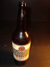 Circa 1930s Savoy Special 24 ounce Labeled Bottle, Rare Variation, Chicago, IL picture