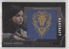 2016 Topps Warcraft Manufactured Patch Varian Wrynn Patch 1j8 picture