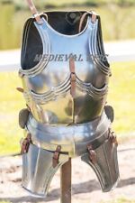 Medieval Steel Armor Jacket Renaissance Armor Wearable Breastplate Collectibles picture